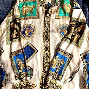 Versace v2 silk shirt size large